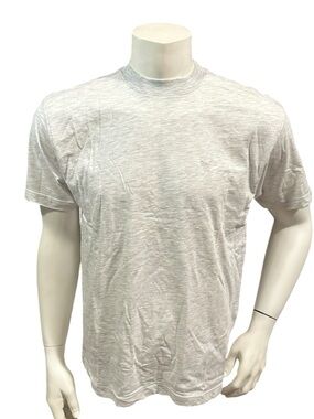 Puma Men’s Athletic T-Shirt Gray Logo Short Sleeve M New